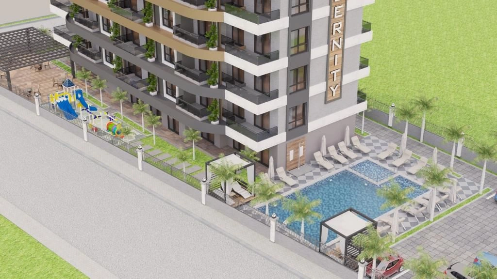 مجموعه مسکونی جدید در آواسالار آلانیا