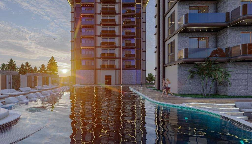 Complex with full infrastructure in Payallar Alanya