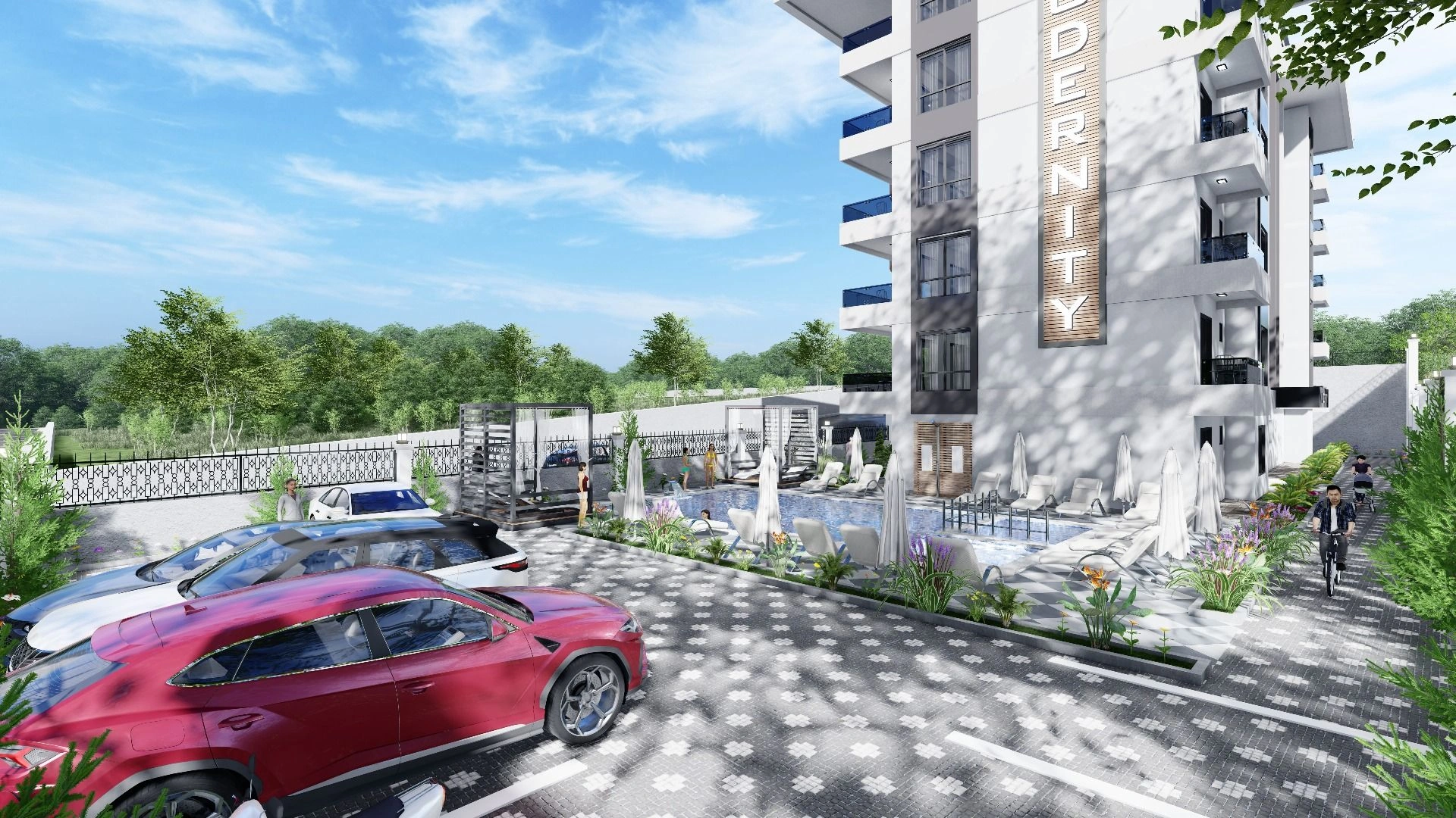 مجموعه مسکونی جدید در آواسالار آلانیا