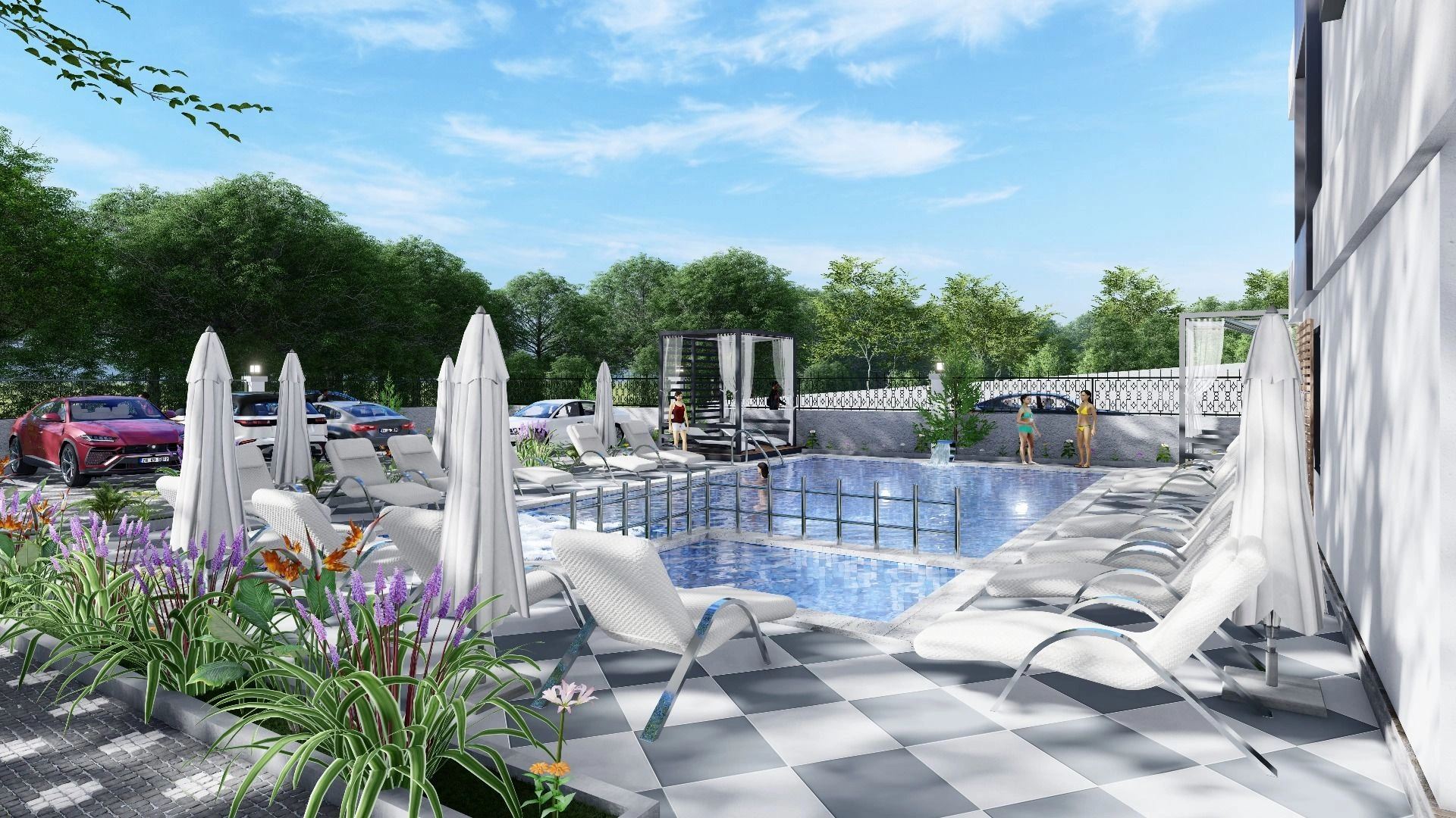 مجموعه مسکونی جدید در آواسالار آلانیا