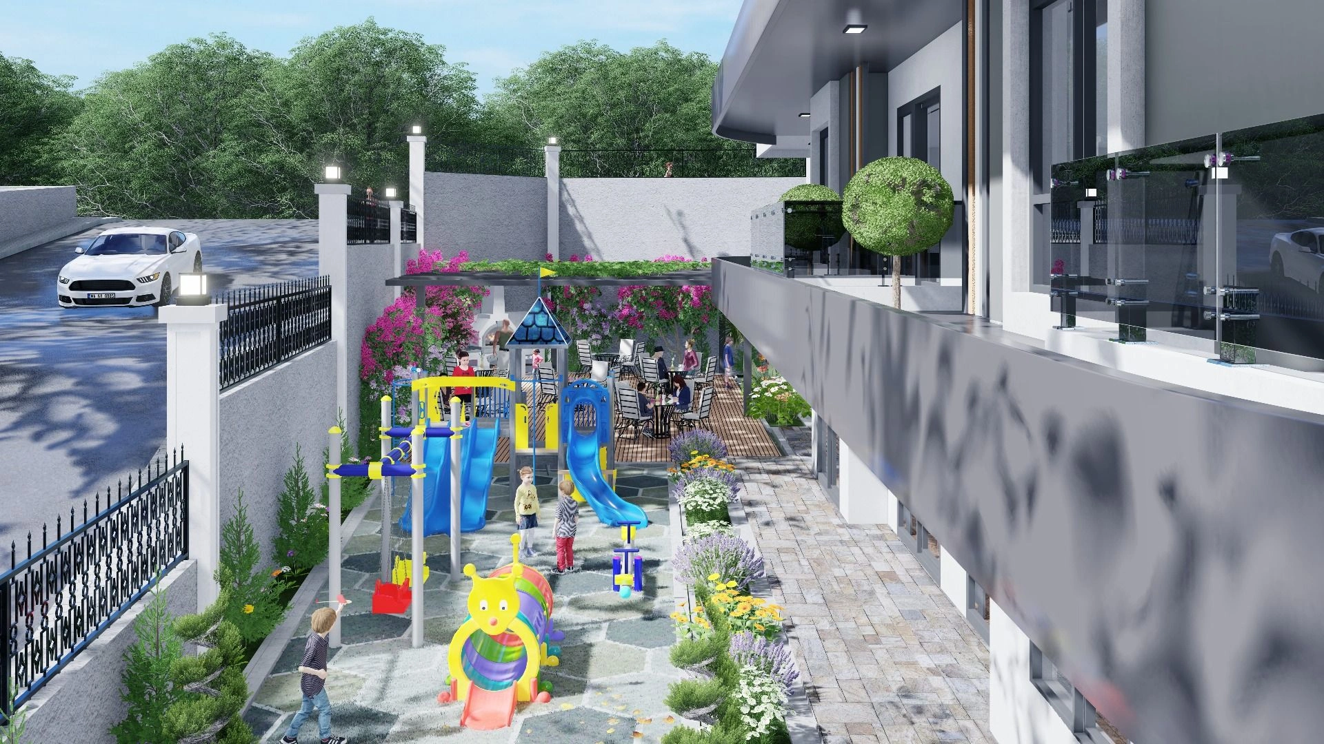 مجموعه مسکونی جدید در آواسالار آلانیا