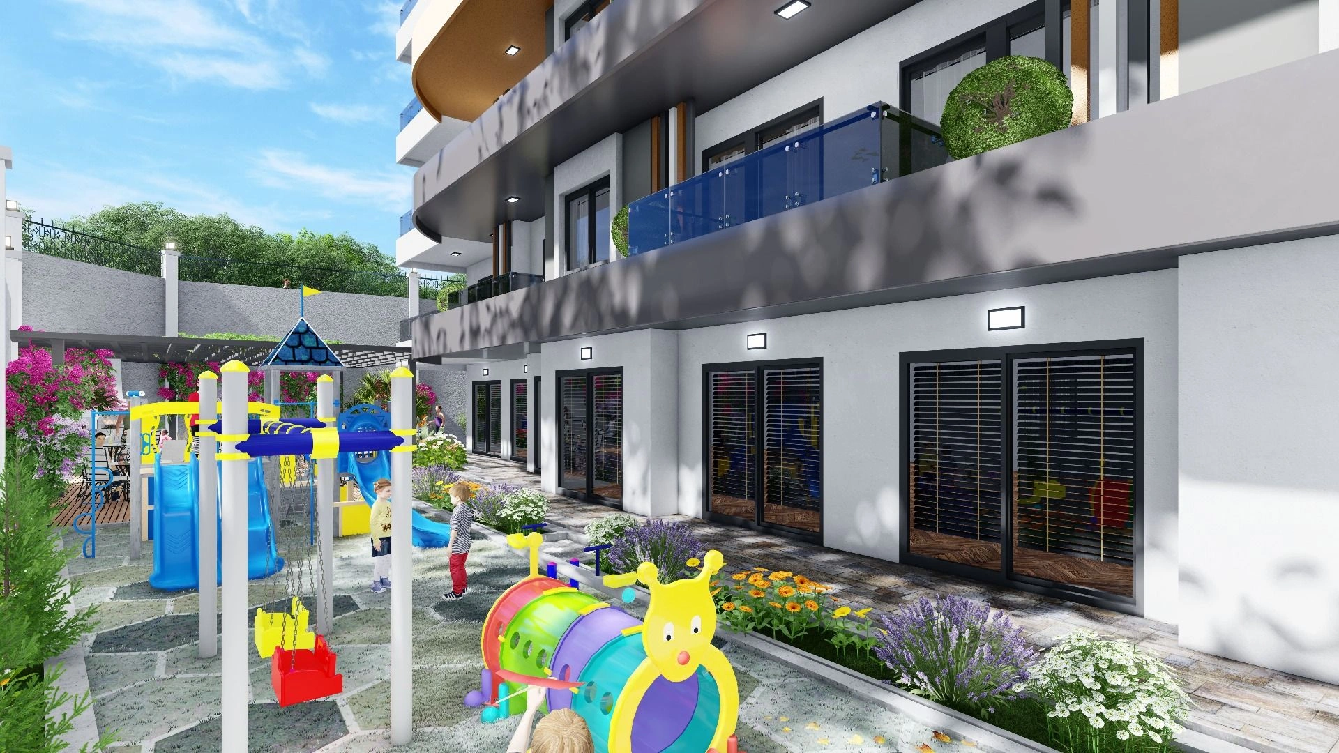 مجموعه مسکونی جدید در آواسالار آلانیا