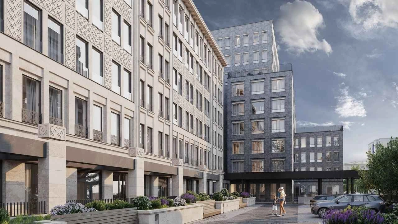 Premium-Wohnkomplex im Petrogradsky-Distrikt