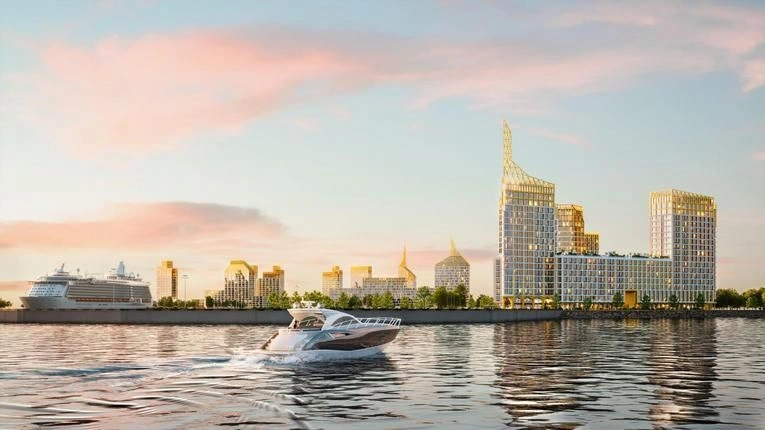 Premium complex in Vasilievsky Island of St. Petersburg