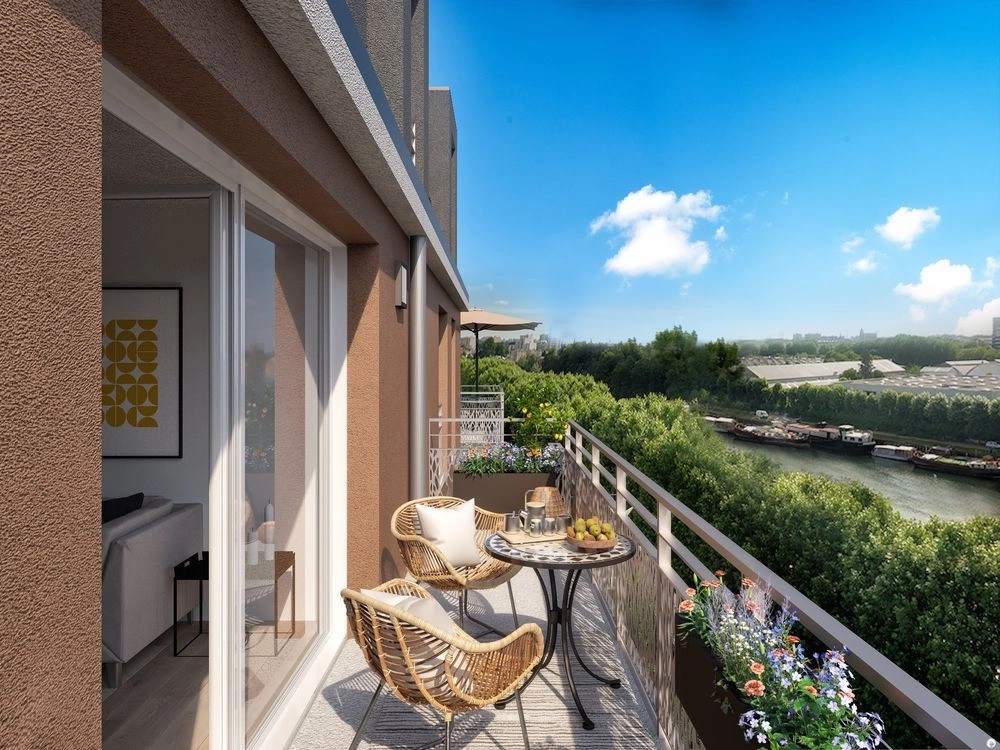 Gorgeous project on the banks of the Seine