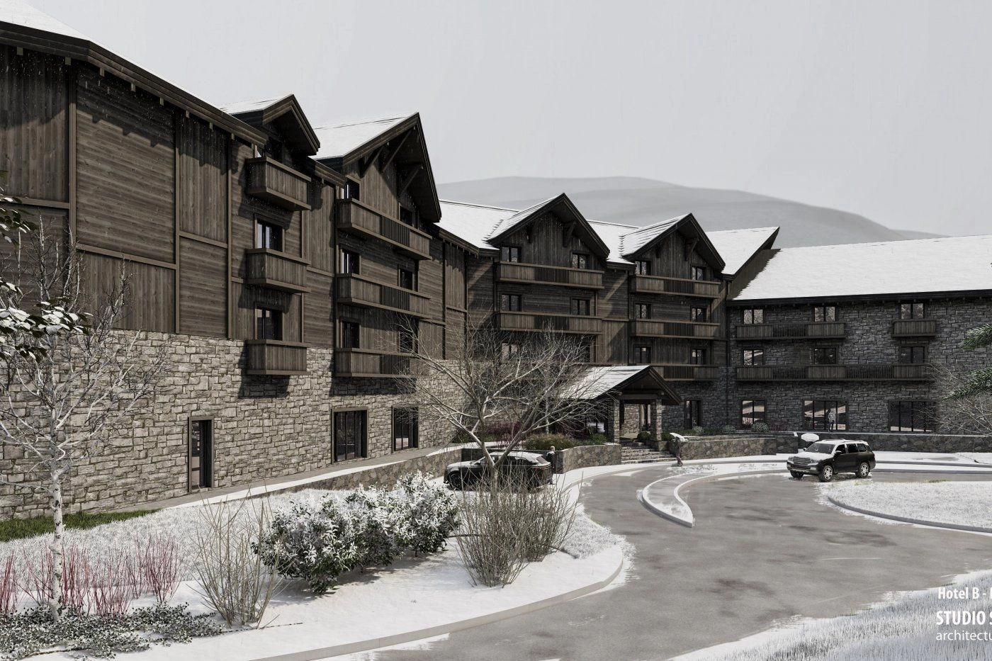 Complejo hotelero de élite en Kolasin