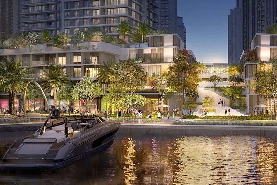 پروژه جدید ساختمان بلندمرتبه در بندر دبی کریک