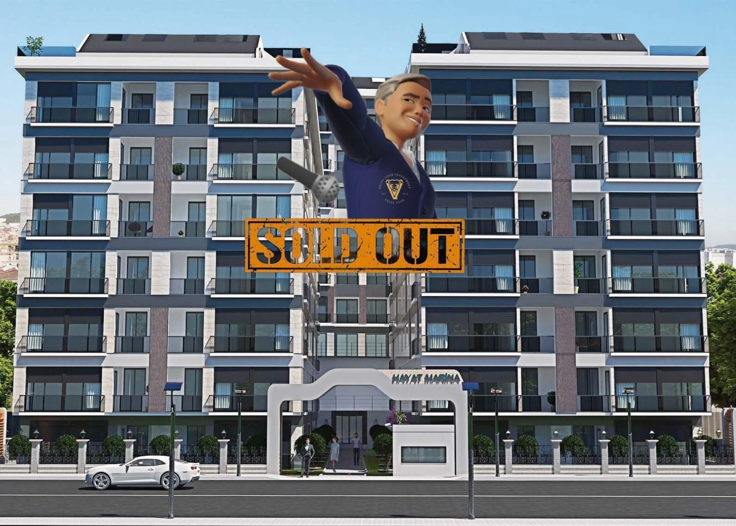 Residential complex in Pendik district of Istanbul