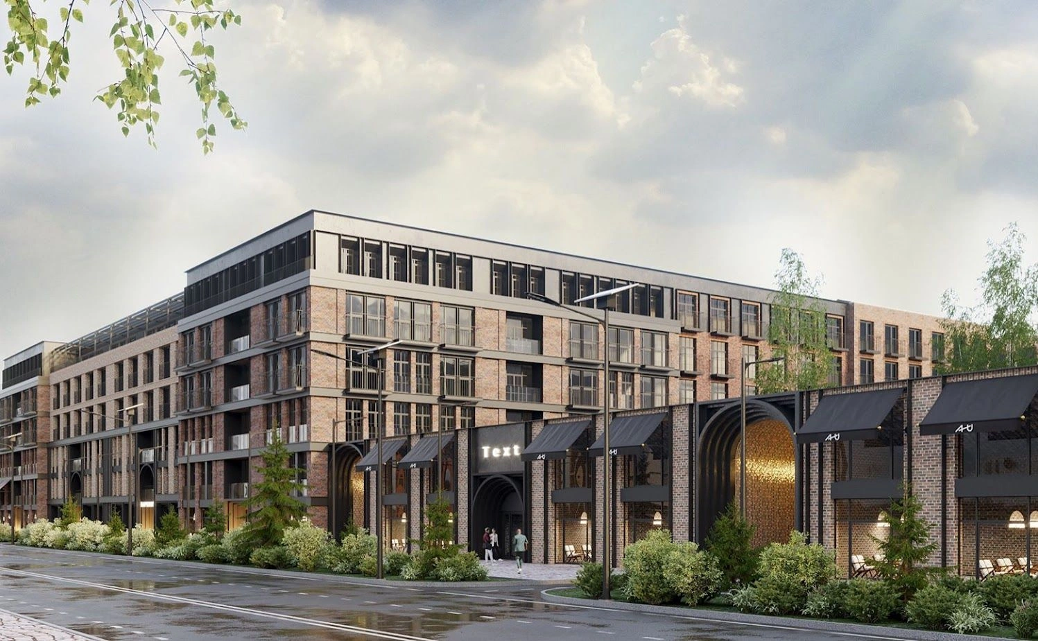 Complexo residencial de elite no distrito Kirovsky