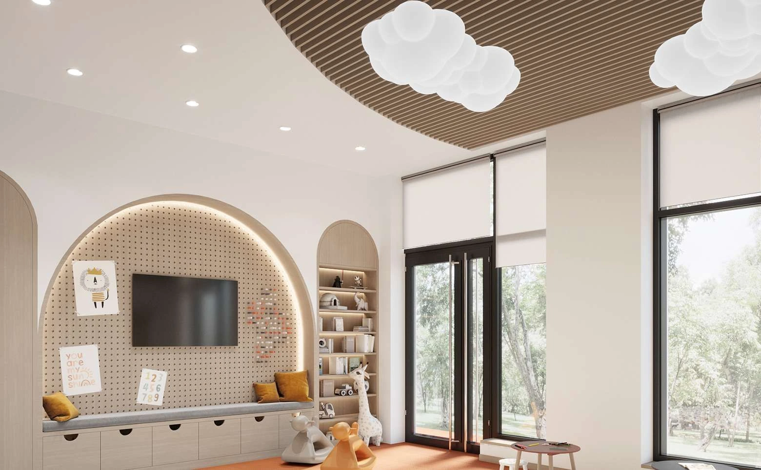 Saint Petersburg'da 11 kat yüksekliğinde bir konut