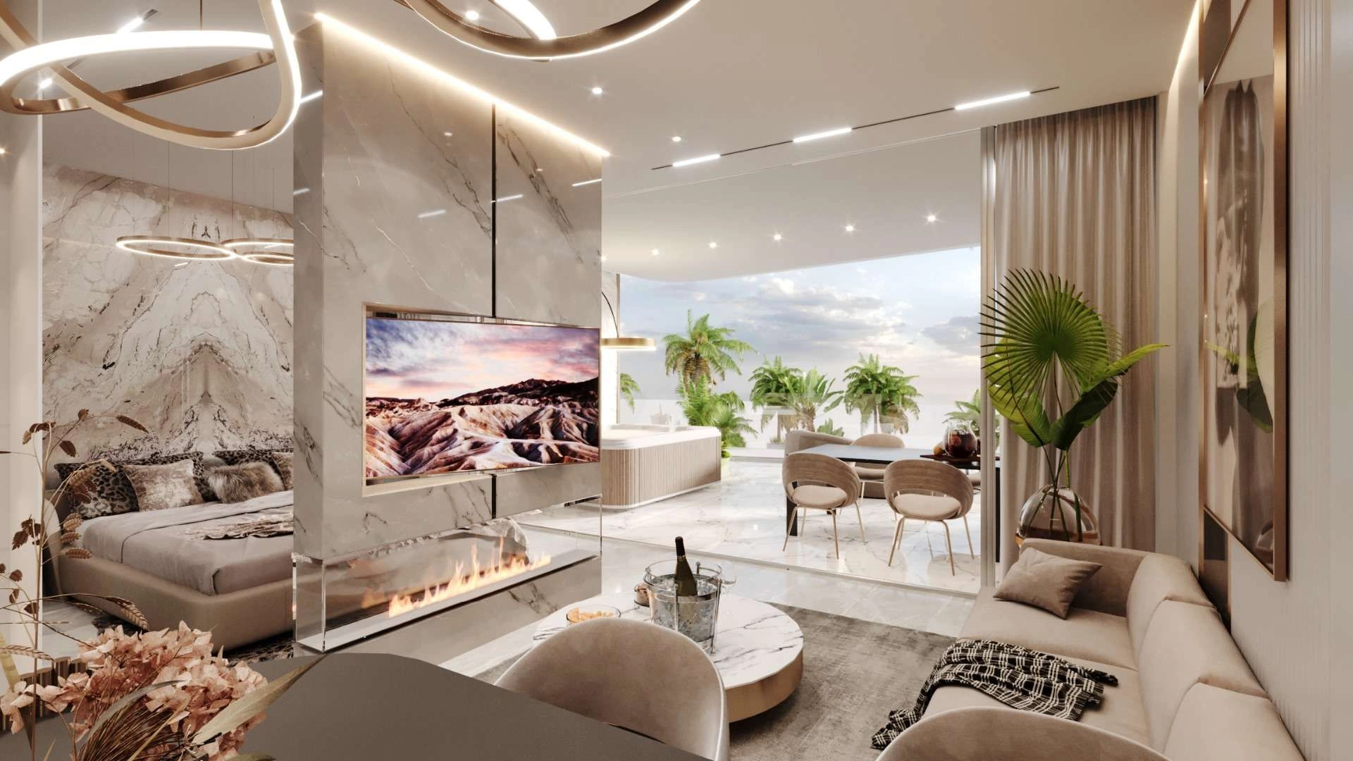 Hindistan Cevizi Okyanusu'ndaki kulüp daire kompleksi