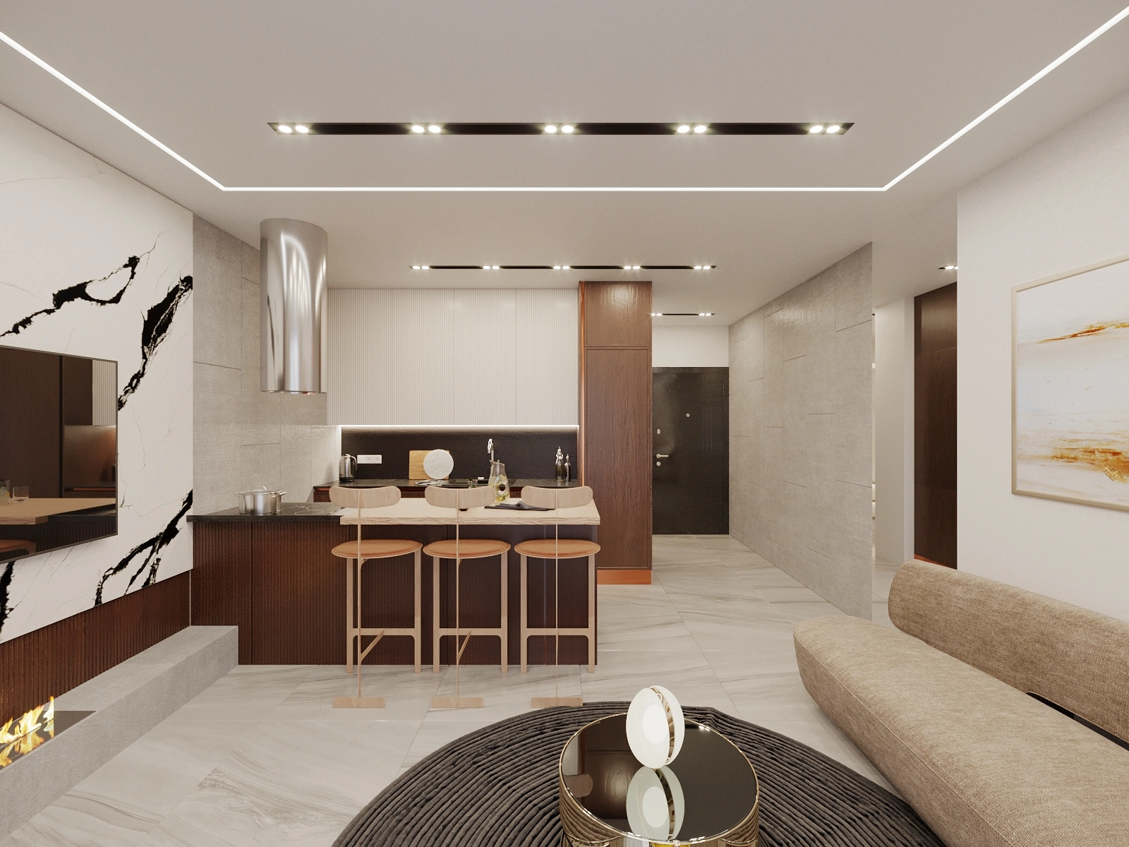 2+1 premium class apartments in Konakly