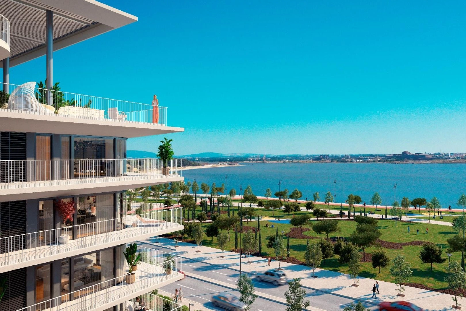 Apartment complex in Barreiro area, Portugal