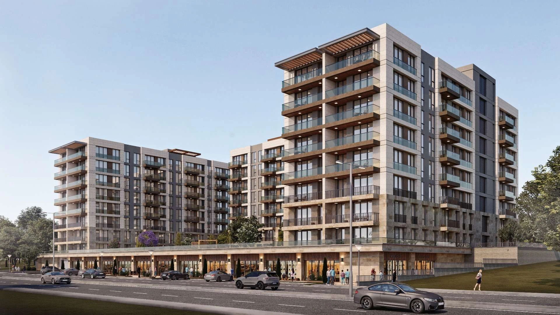 Modern complex in Avcilar area of Istanbul