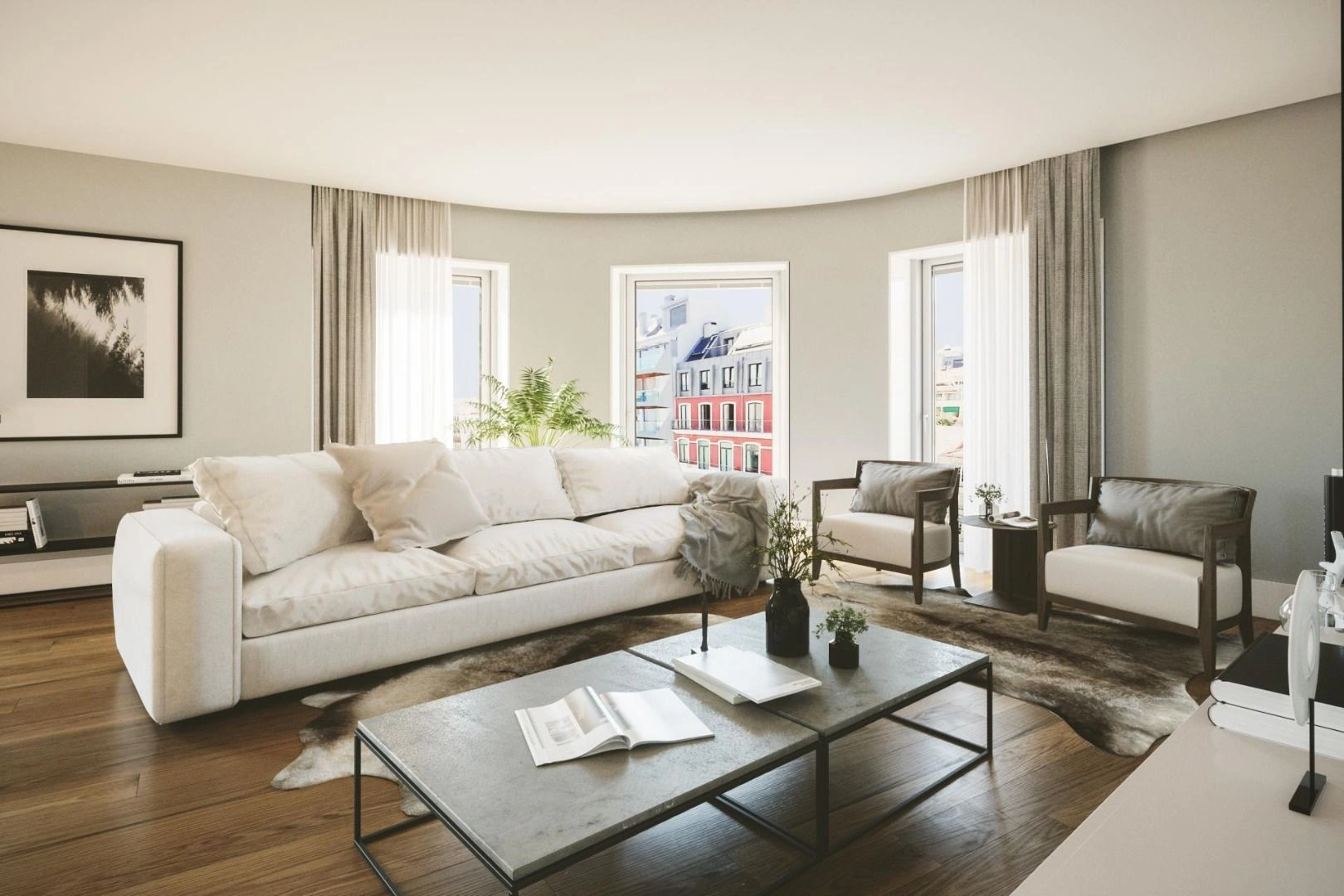 Apartment complex in prestigious area of Lisbon, Portugal