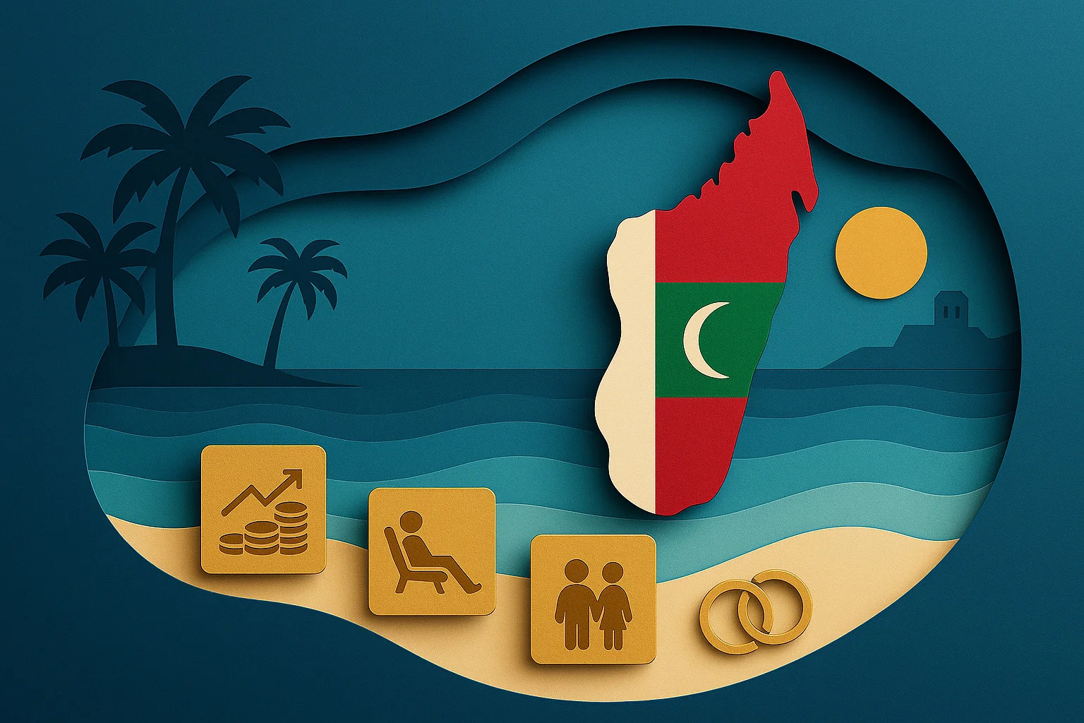 Вид на жительство на Мальдивах 2026 — разрешения для инвесторов, пенсионеров и семей