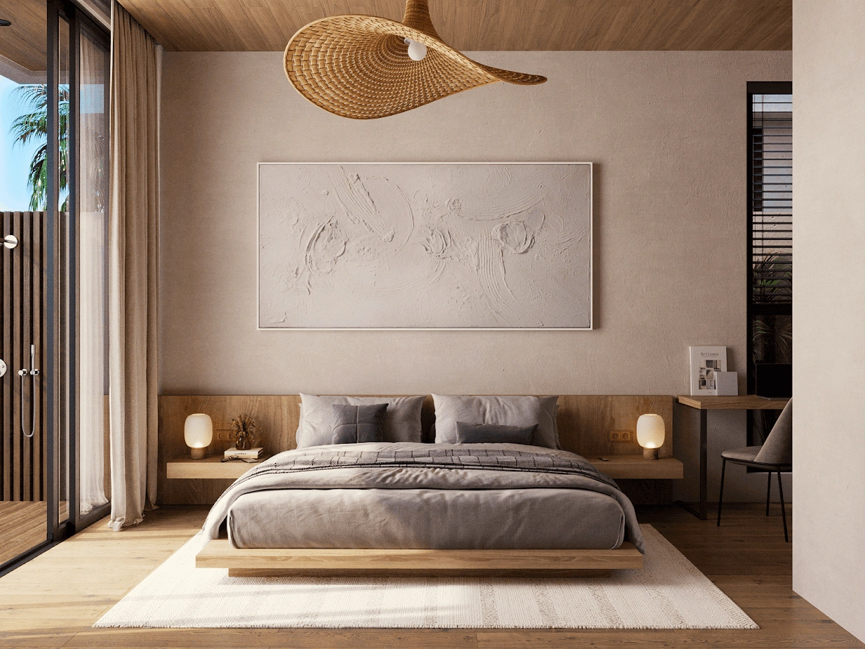 Complex of villas in Ubud - the cultural center of Bali