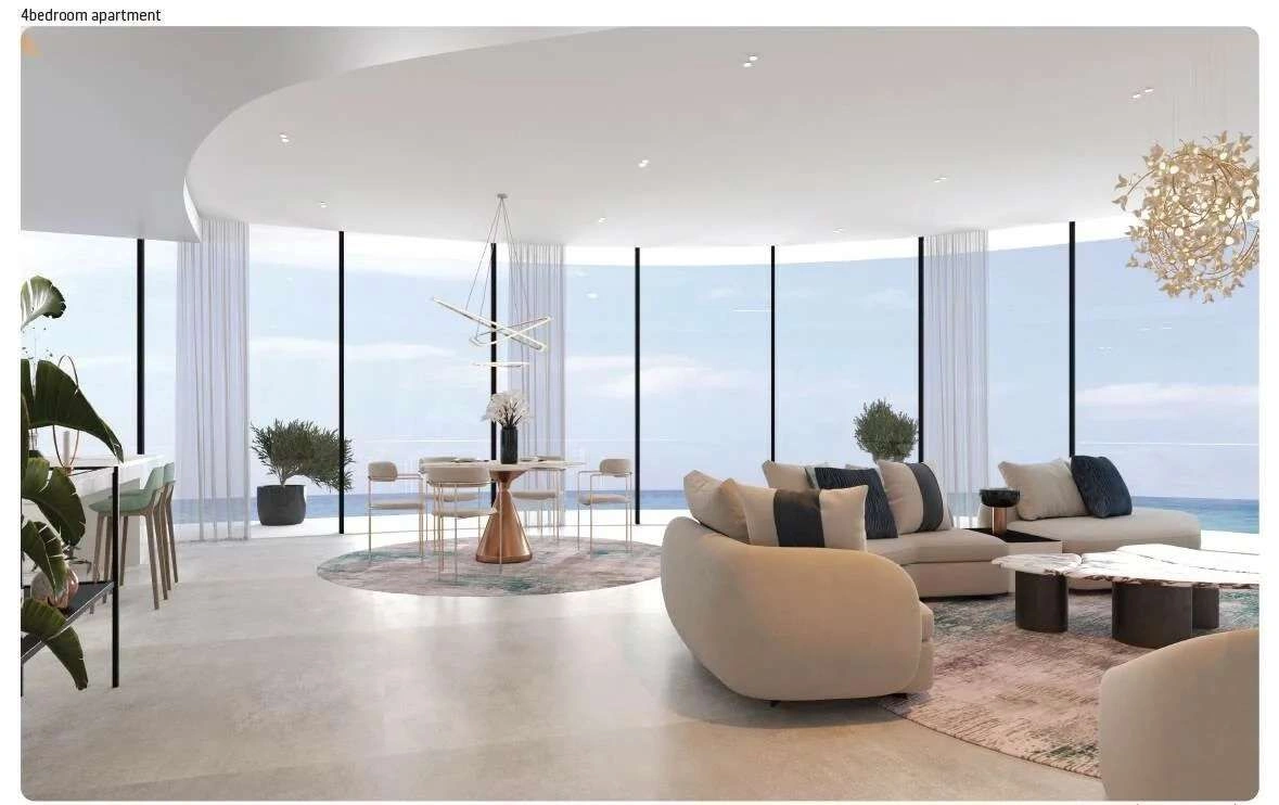 Apartamentos na costa da Ilha Yas