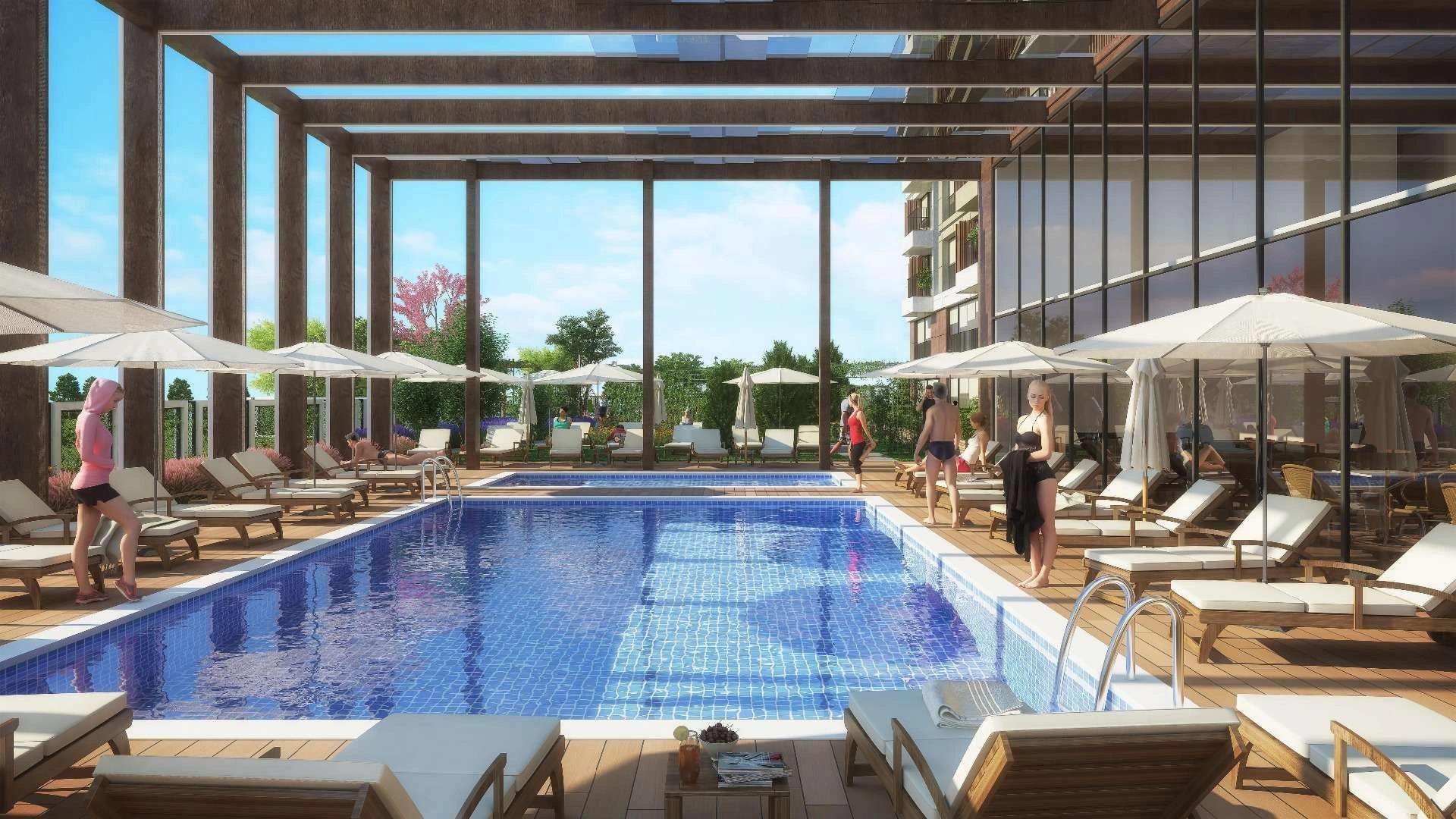 Elite residential complex in Kartal area of Istanbul
