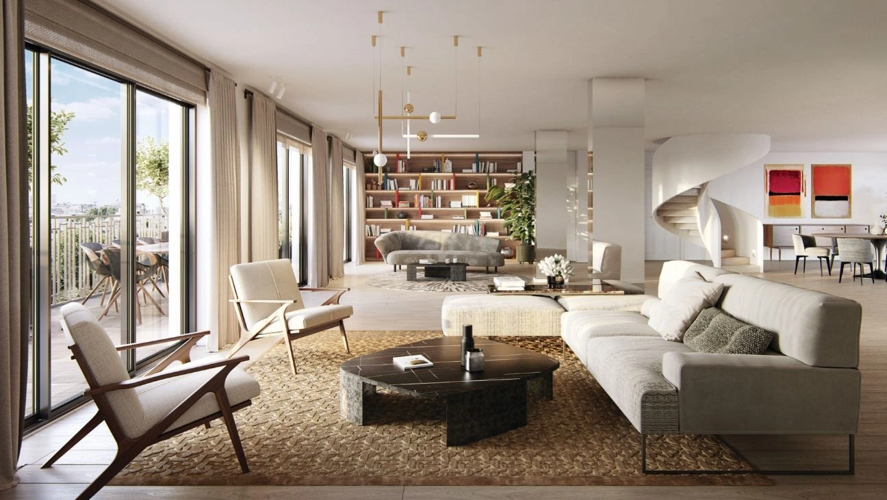 Luxury apartment complex in Neuilly-sur-Seine