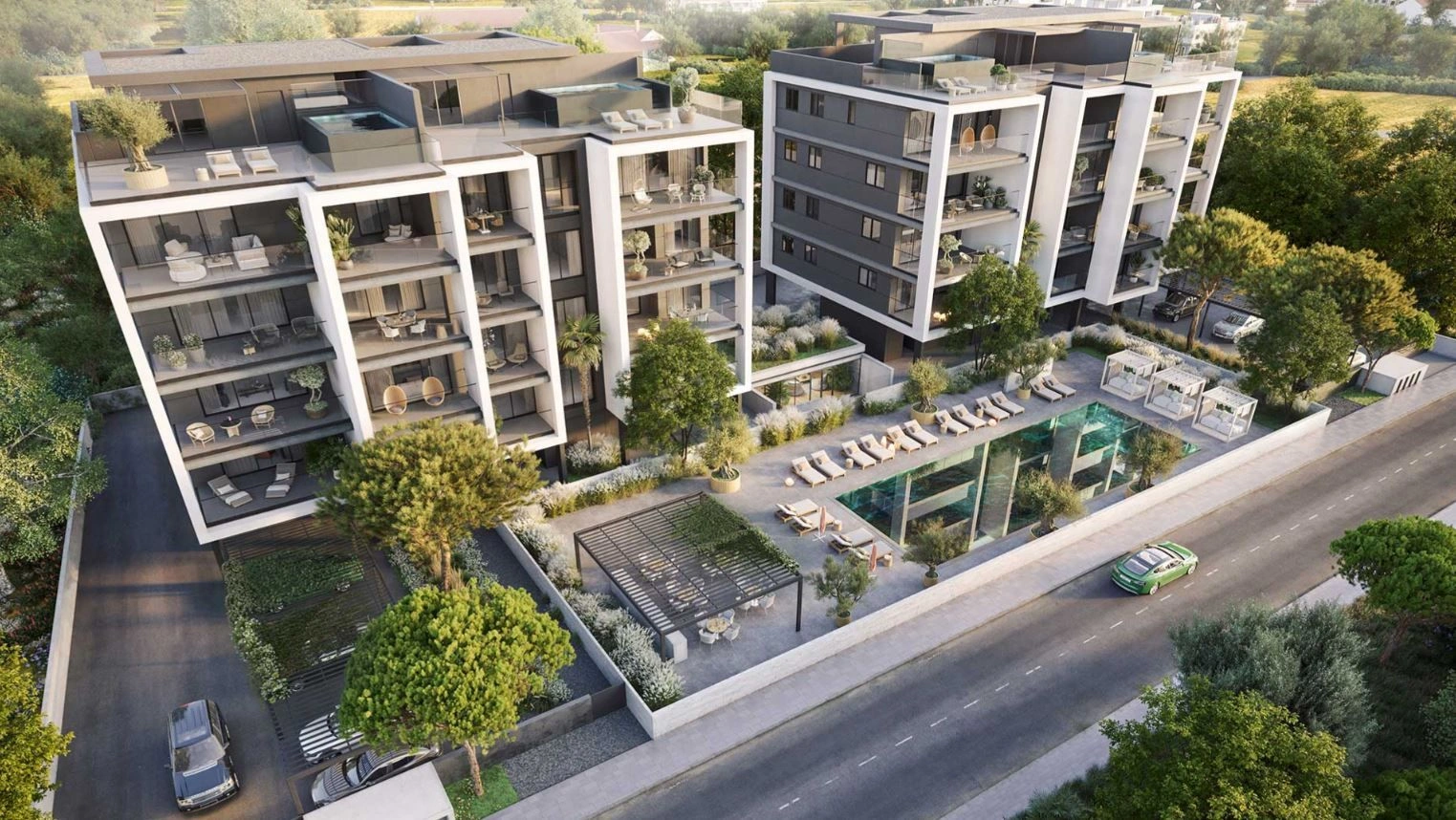 Luxury complex in the coastal area of Limassol