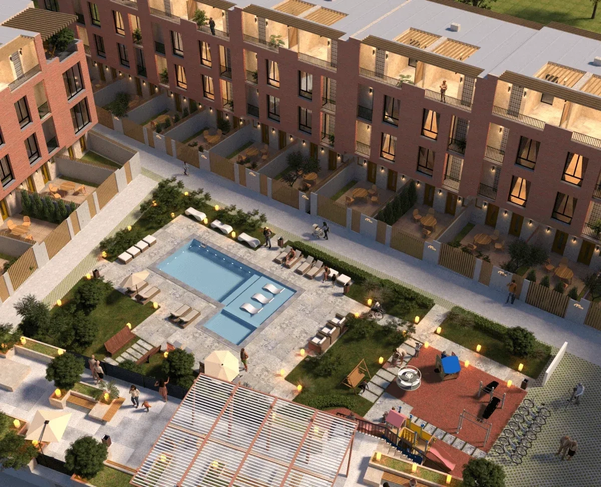 مجتمع مسکونی لوکس در یک مکان بکر