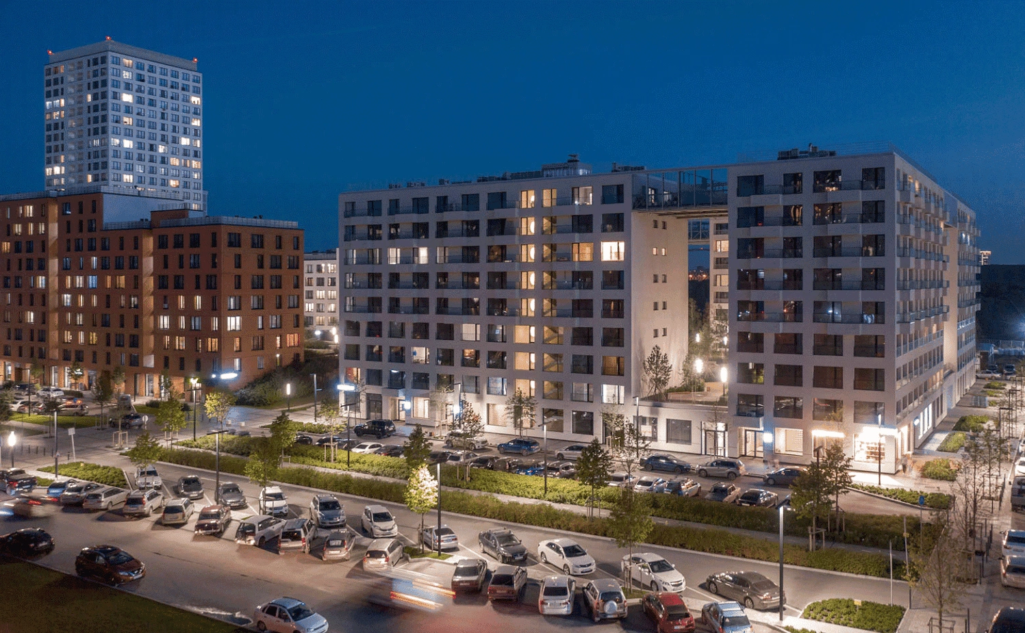 Residential complex in the Oktyabrsky district
