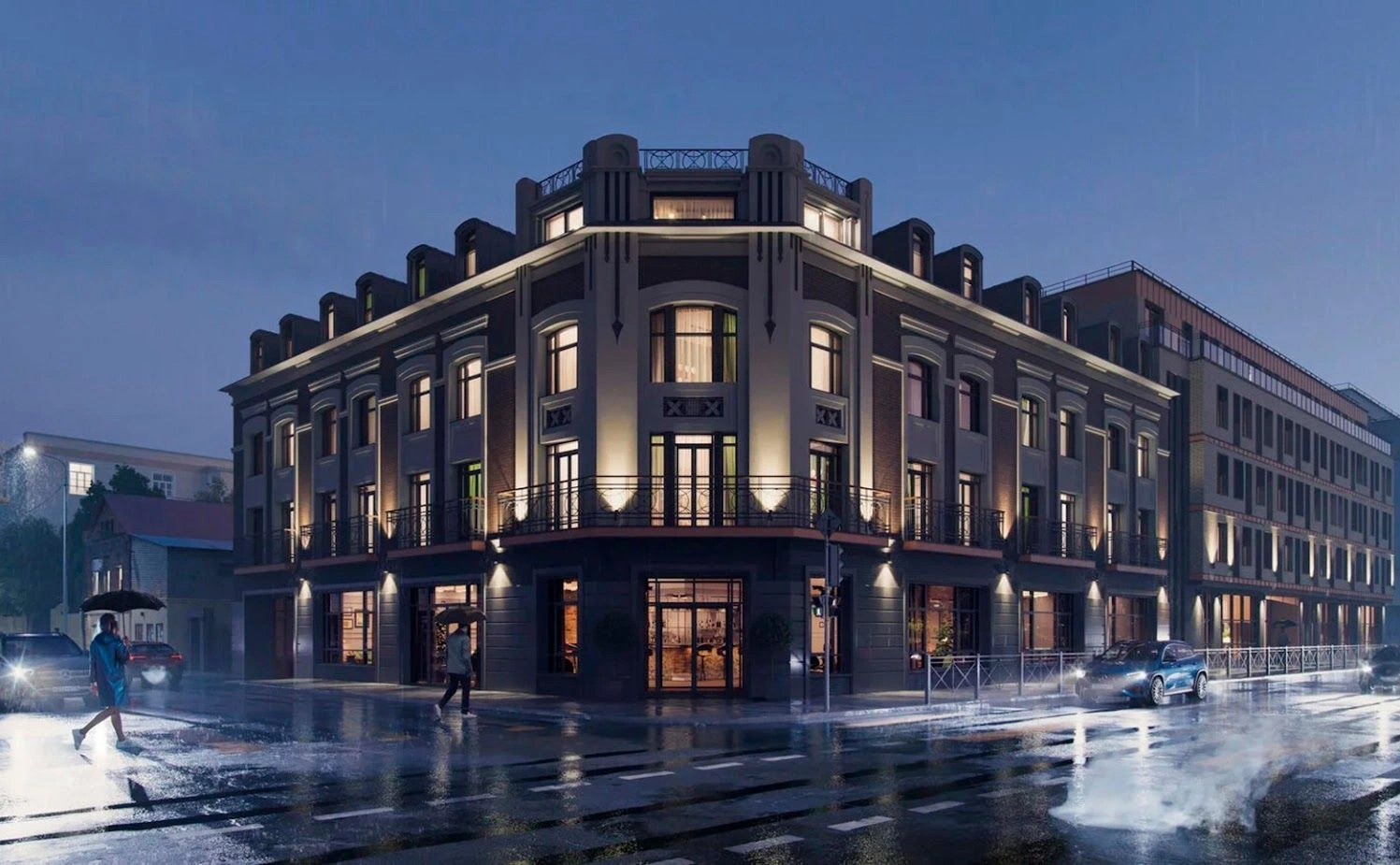 Apart-hotel in the Vakhitovsky district