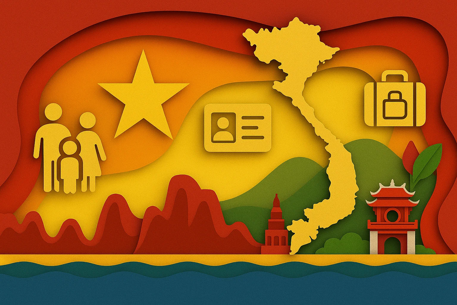 الإقامة في فيتنام 2026 — تصاريح العمل ومساراته ولم الشمل