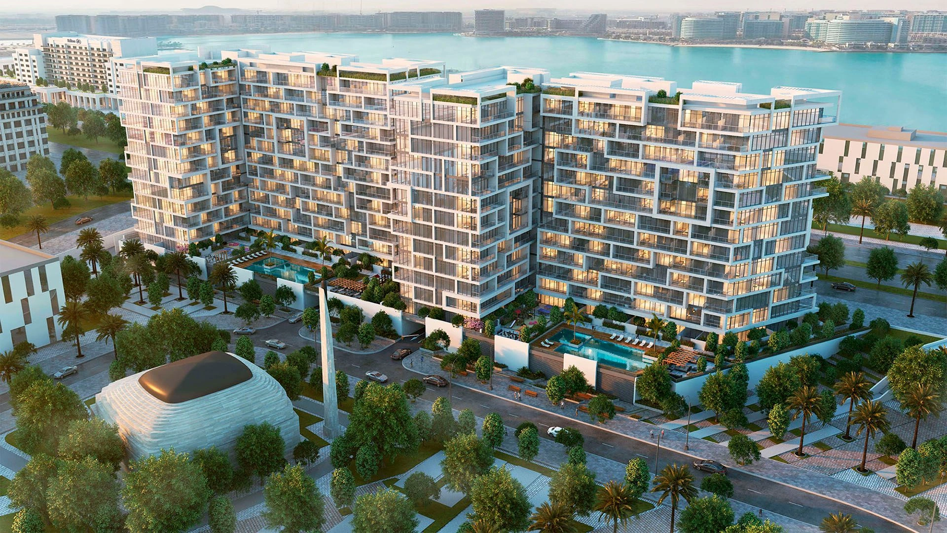 Luxury residences on Yas Island UAE