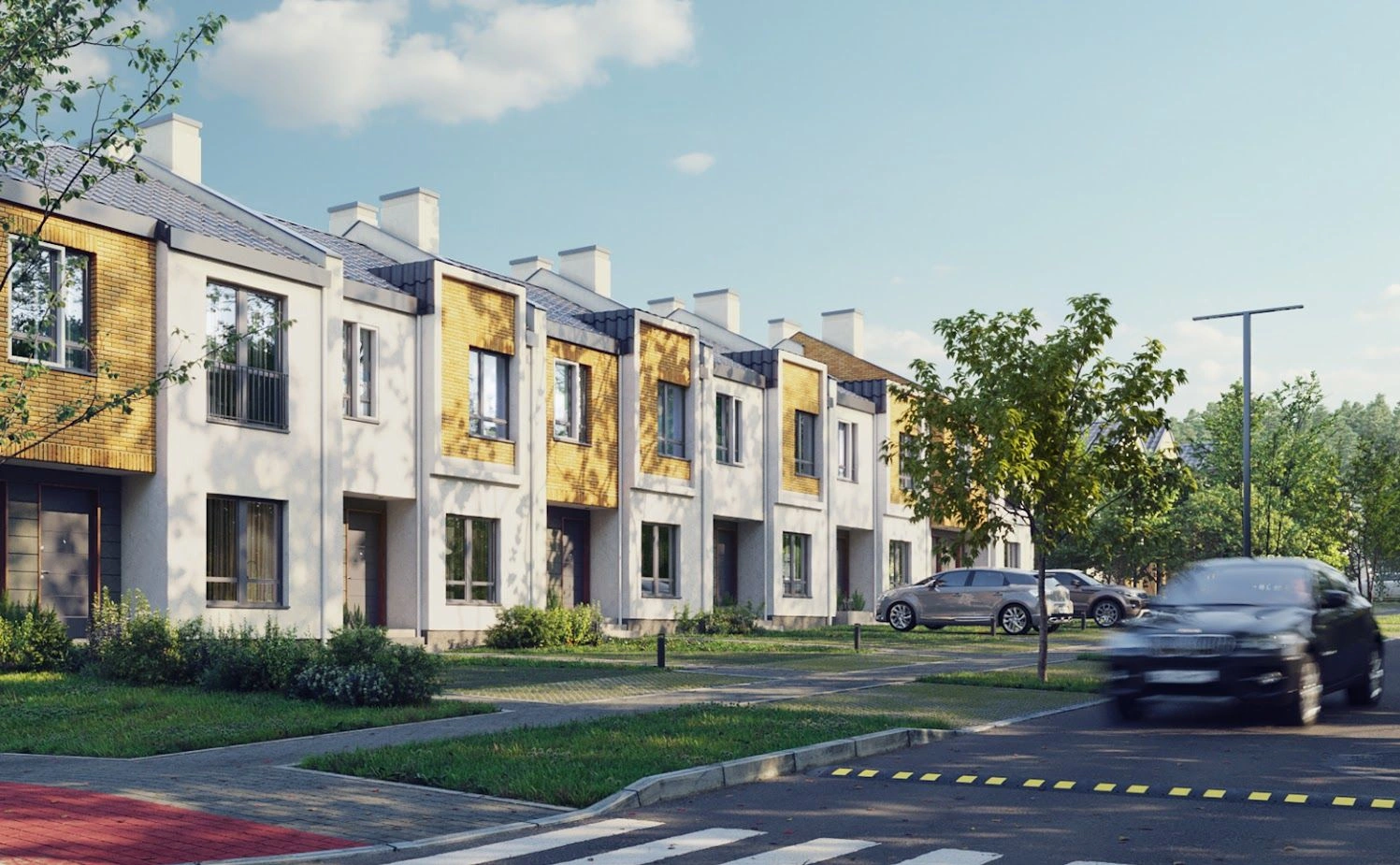 Modern family residential project in the Chkalovsky district