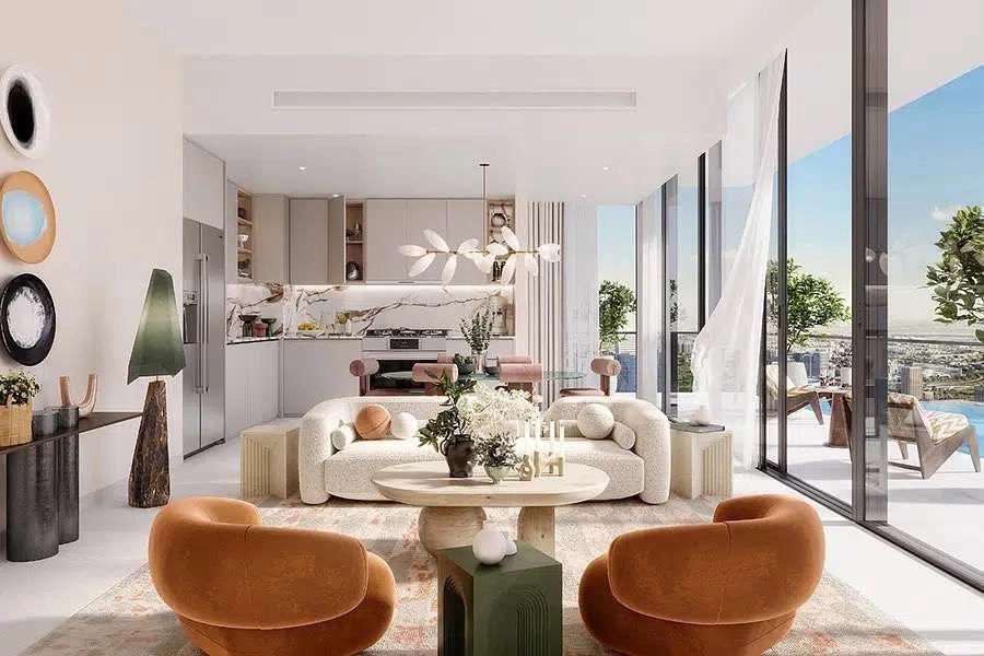 پروژه جدید ساختمان بلندمرتبه در بندر دبی کریک