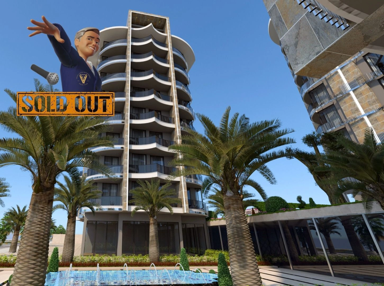 New premium residential complex in Alanya