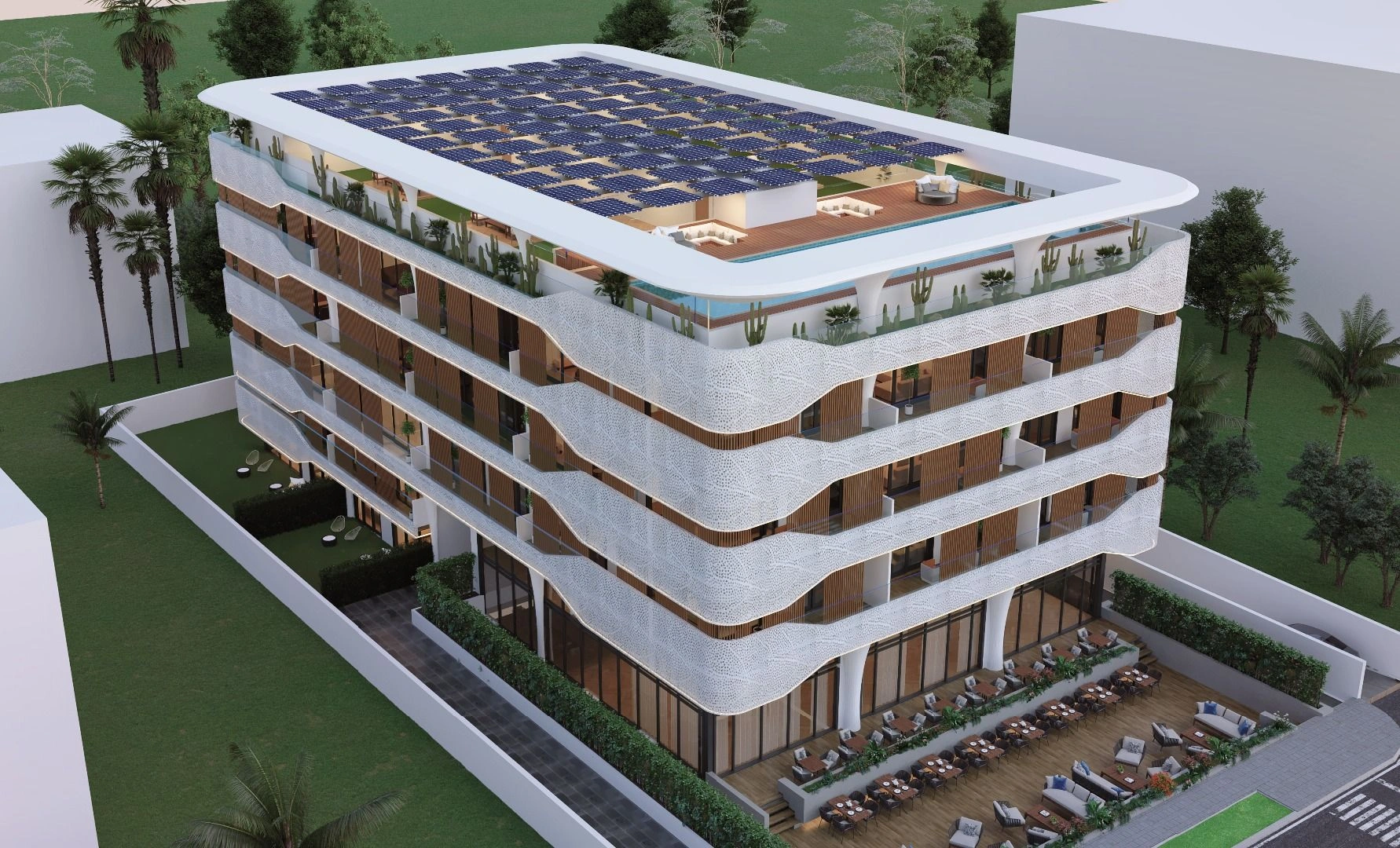 Elite residential complex in Marrakech
