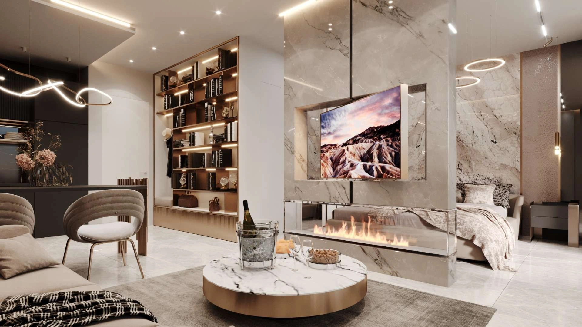 Hindistan Cevizi Okyanusu'ndaki kulüp daire kompleksi