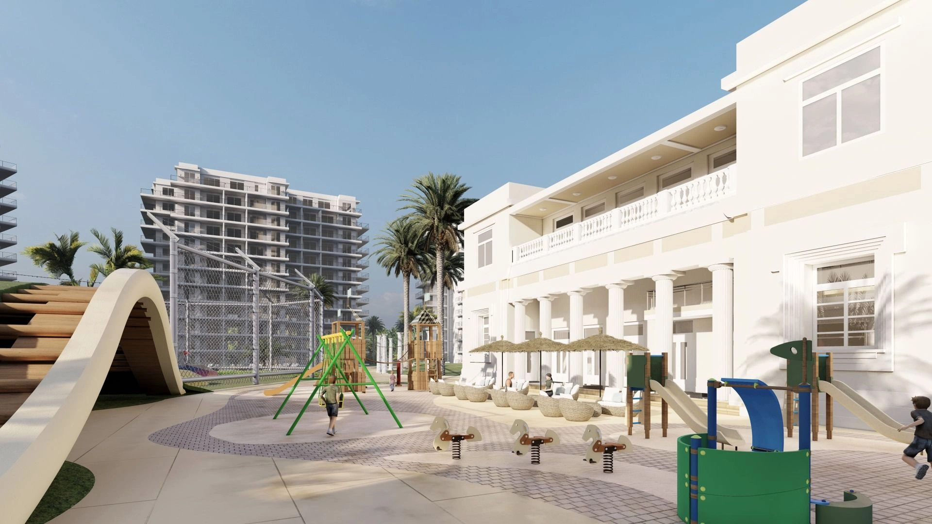 Muazzam otel tipi konut kompleksi