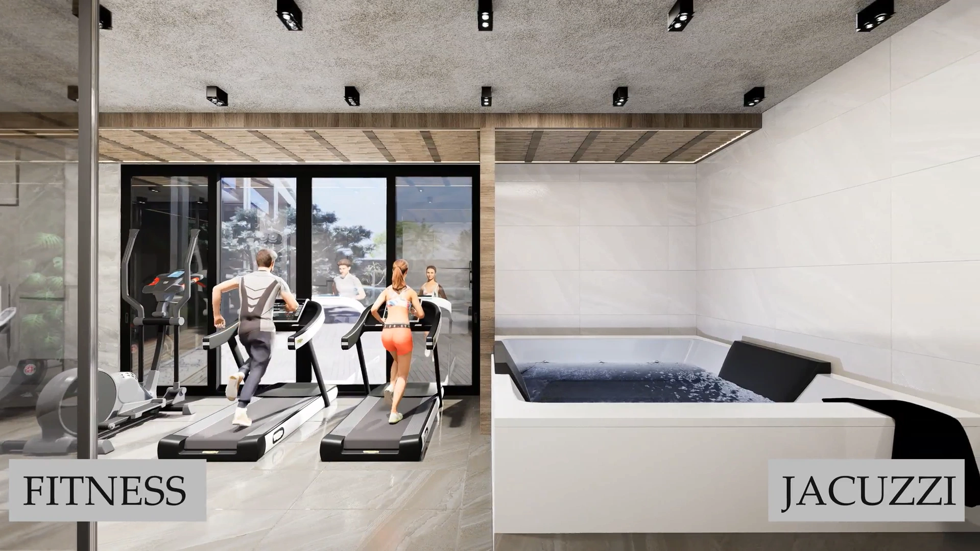 2+1 premium class apartments in Konakly