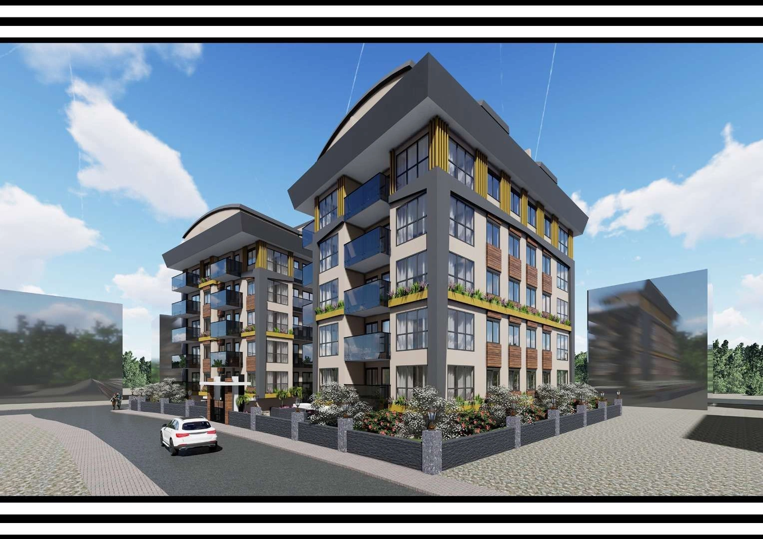 Private business class complex Alanya city of Turkey