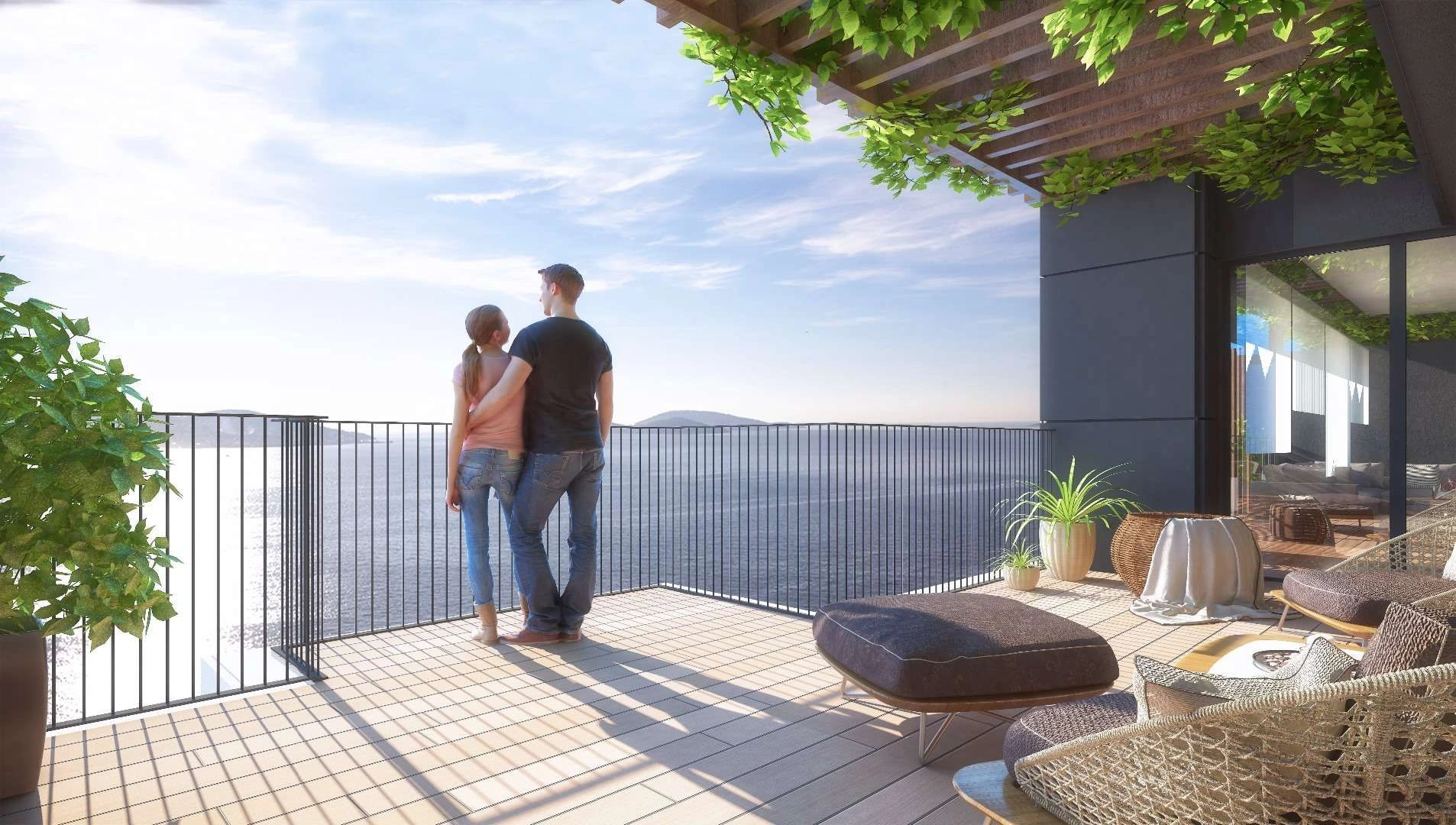 Elite residential complex in Kartal area of Istanbul