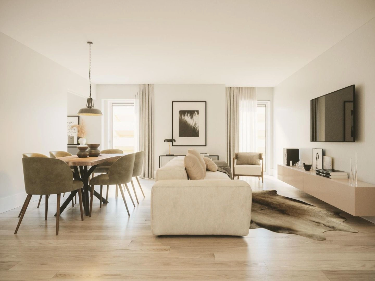 Apartment complex in prestigious area of Lisbon, Portugal