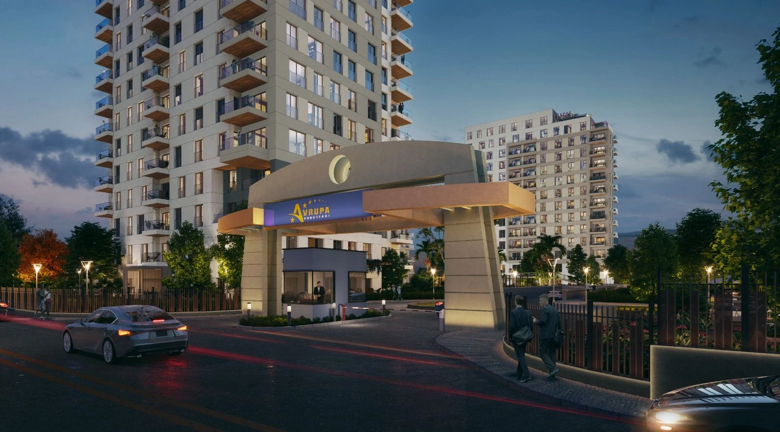 مجتمع مسکونی با معماری لوکس