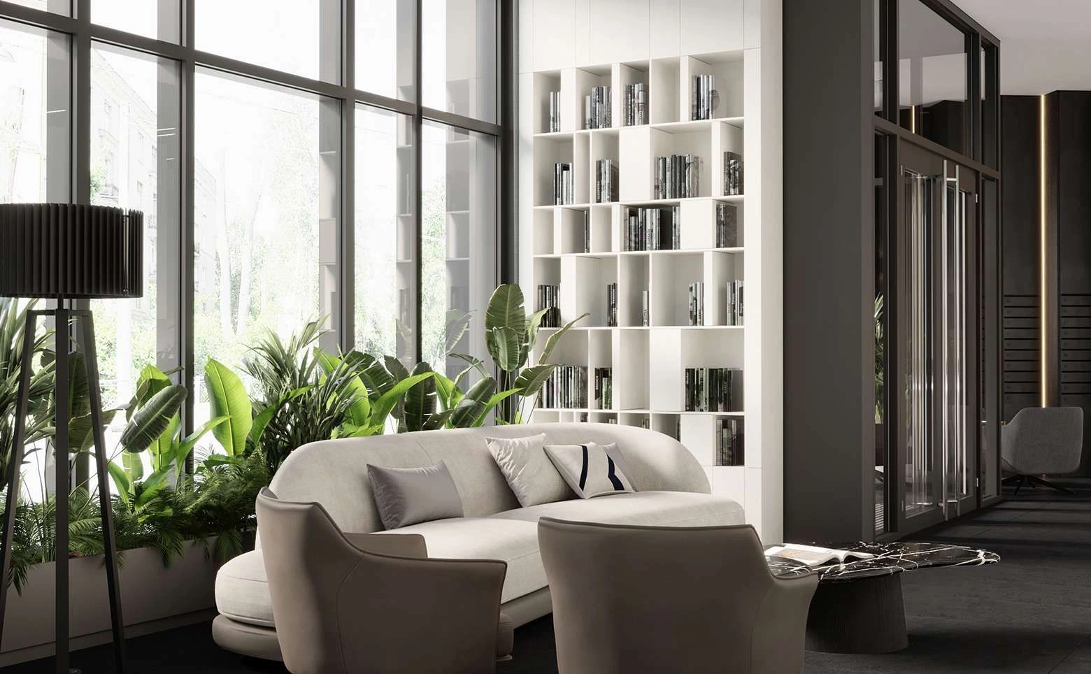 Saint Petersburg'da 11 kat yüksekliğinde bir konut