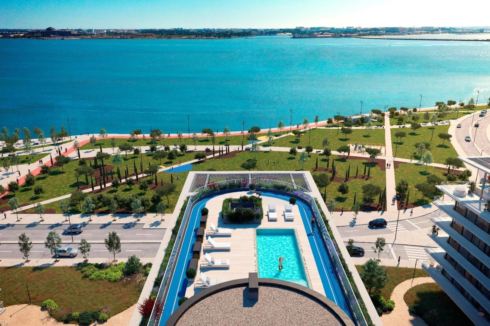 Apartment complex in Barreiro area, Portugal