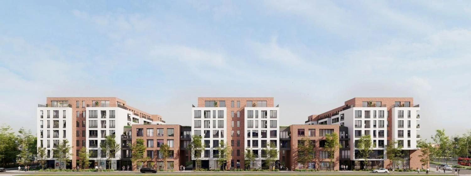 Nuevo complejo en el oeste de Belgrado en Serbia