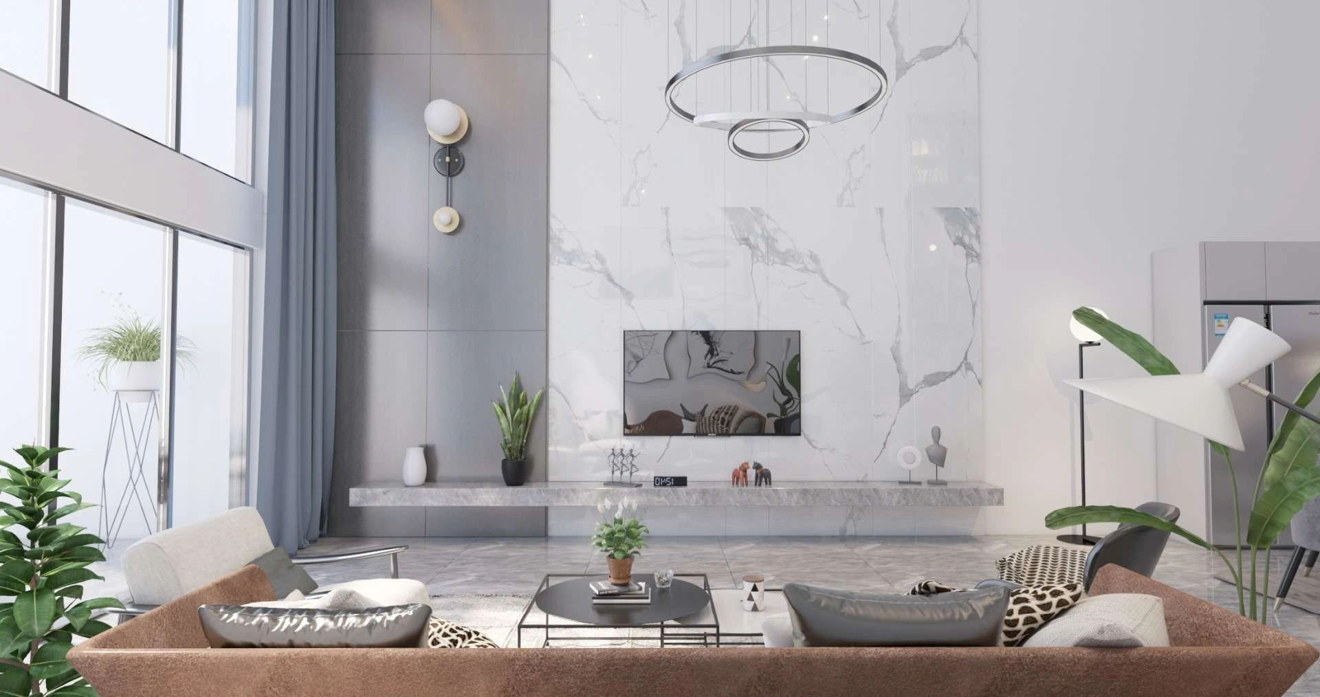 مجتمع آپارتمانی نزدیک لانگ بیچ، قبرس شمالی