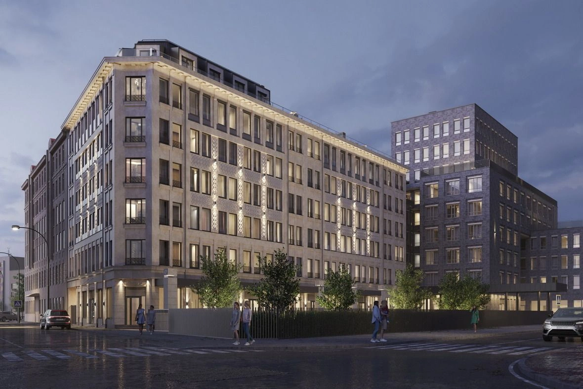 Premium-Wohnkomplex im Petrogradsky-Distrikt