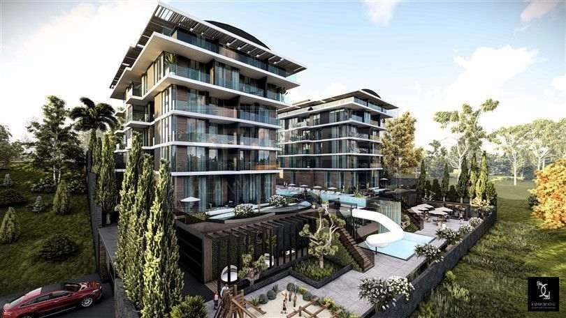 Luxury project with 2 blocks in center of Alanya, Turkey
