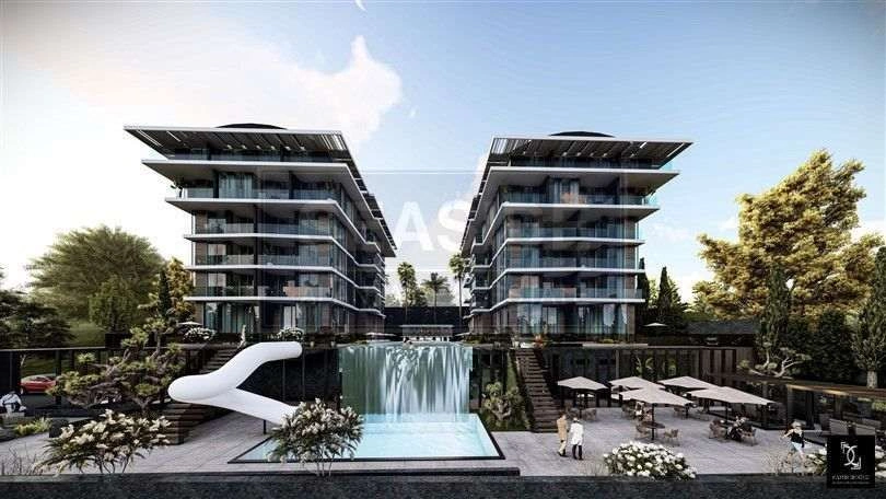 Luxury project with 2 blocks in center of Alanya, Turkey