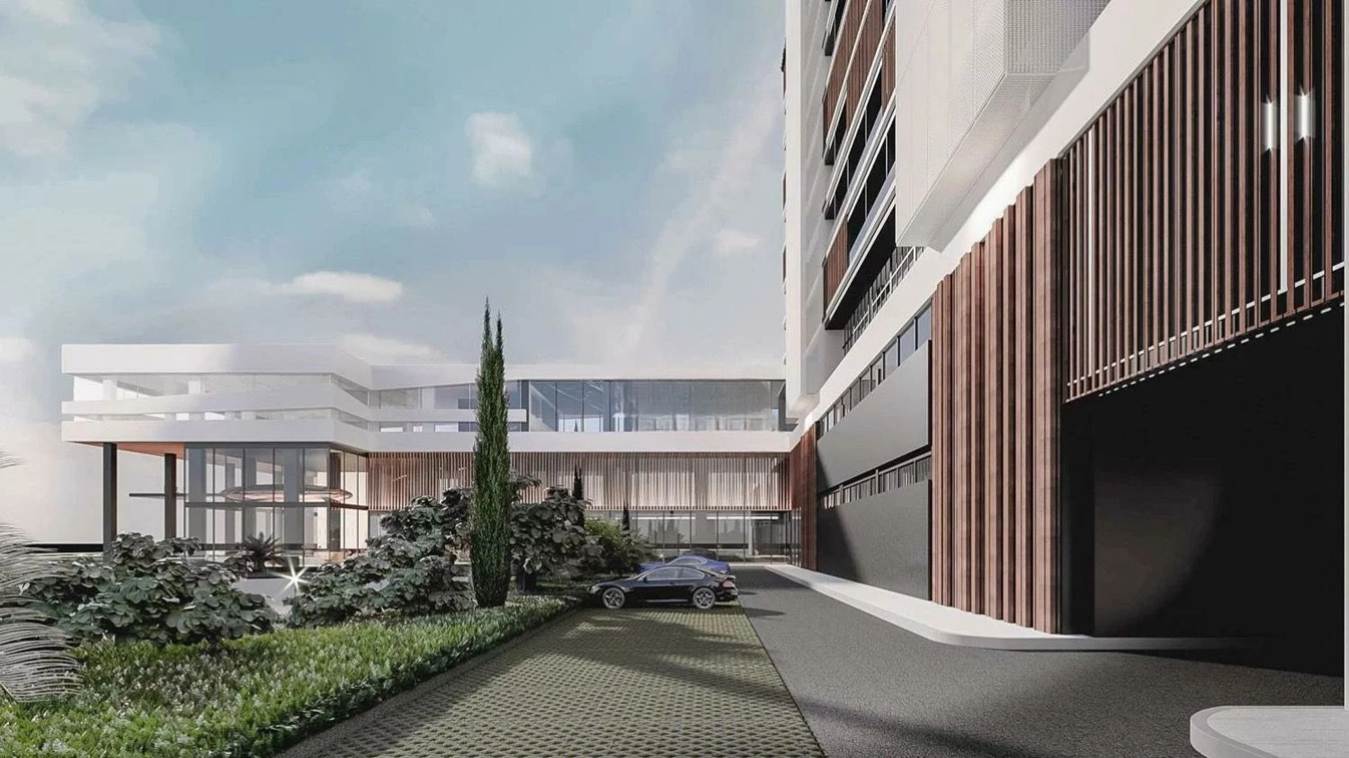 Luxurious 5-star hotel in Budva area of Montenegro