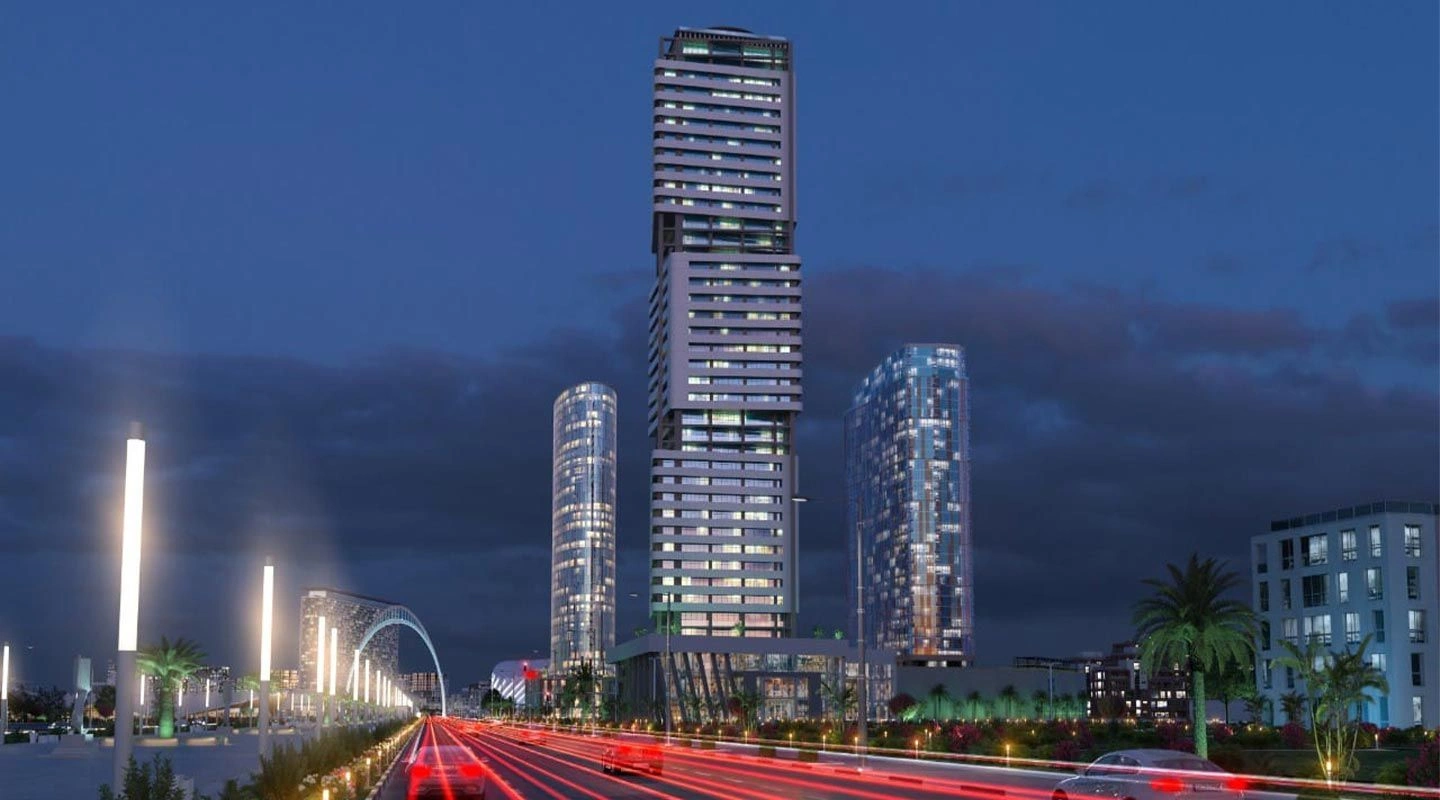 مجتمع مسکونی در مرکز گردشگری باتومی، گرجستان